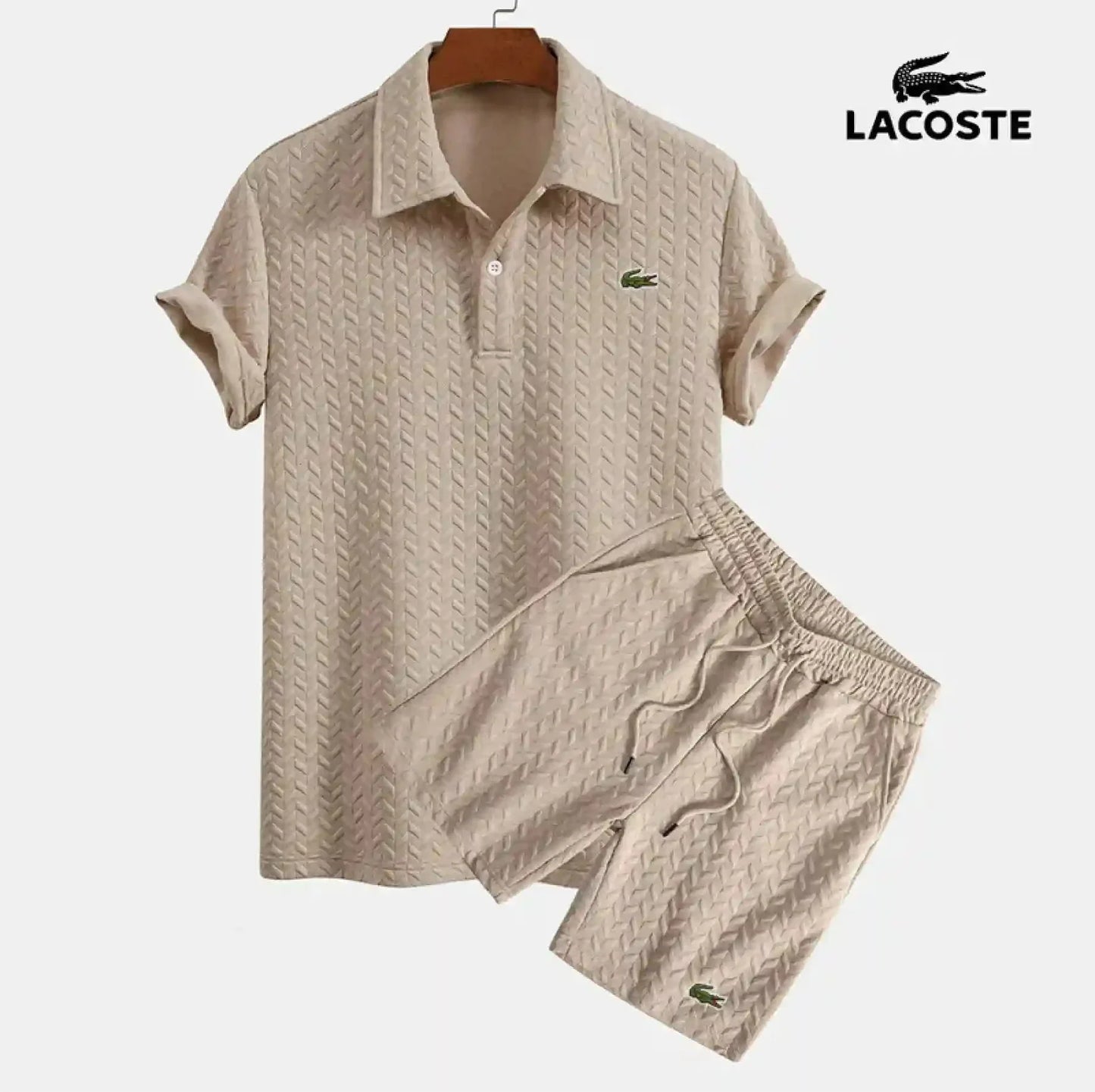 LC™ | Lattice Polo & Short Set