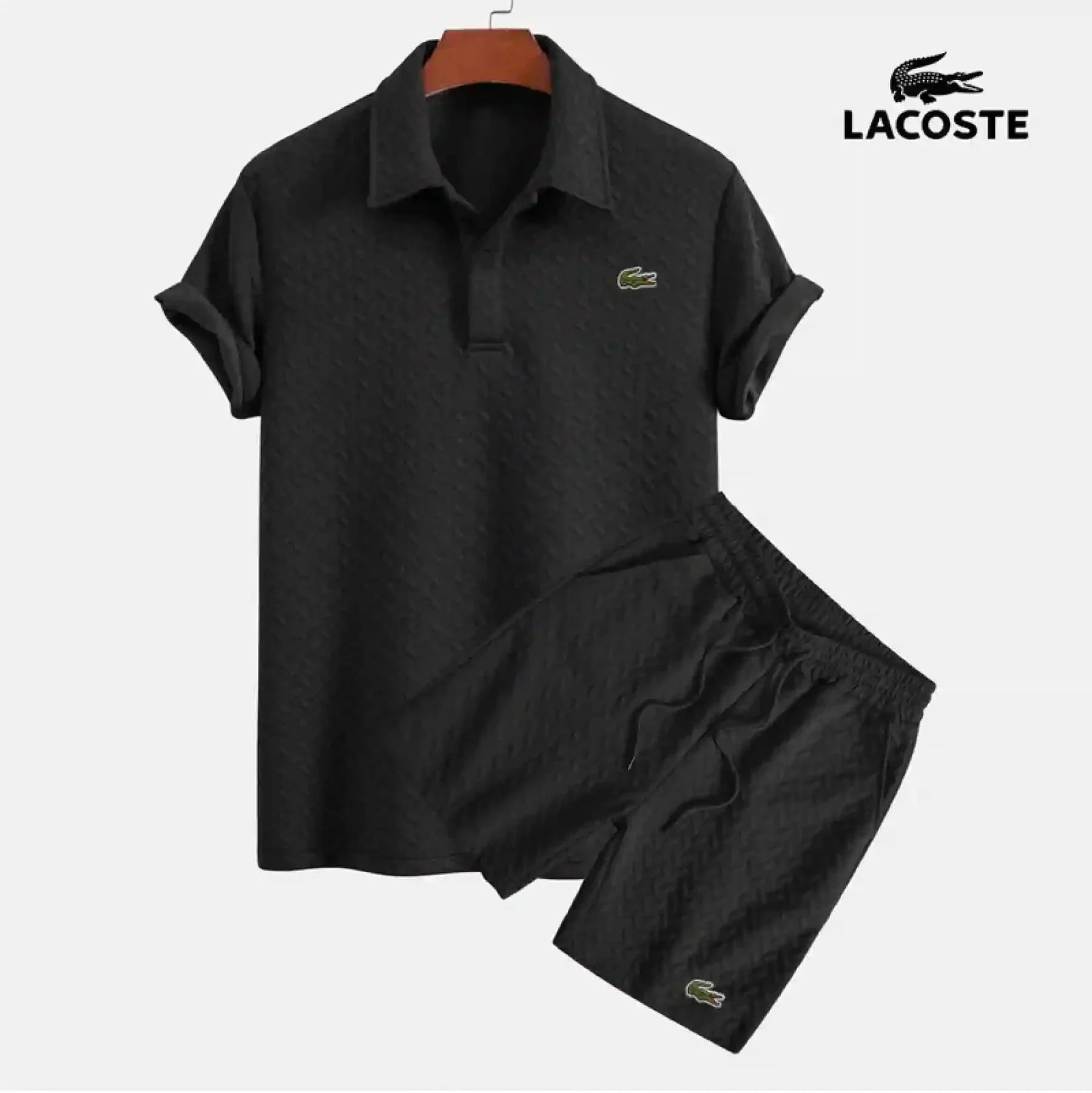 LC™ | Lattice Polo & Short Set