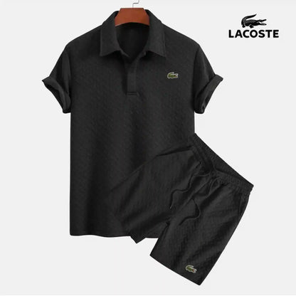 LC™ | Lattice Polo & Short Set