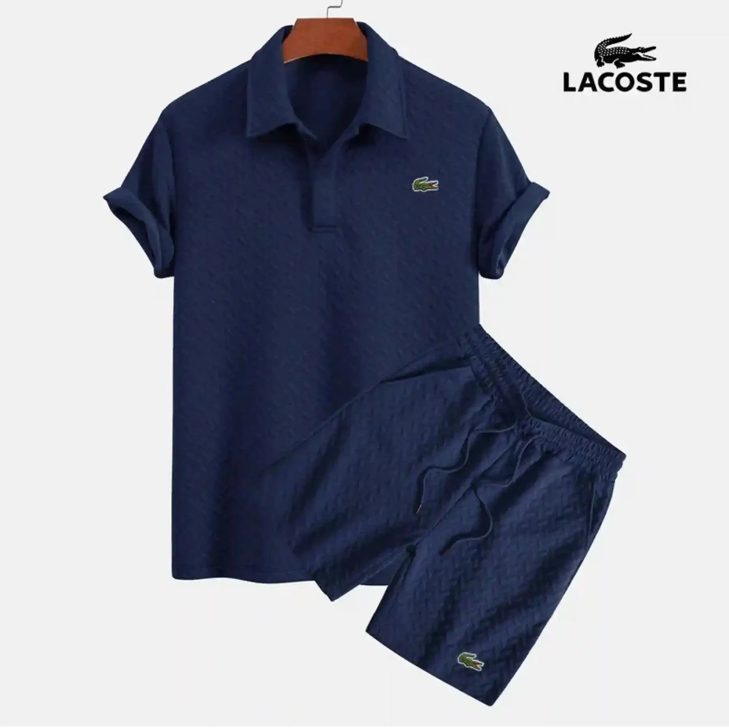 LC™ | Lattice Polo & Short Set