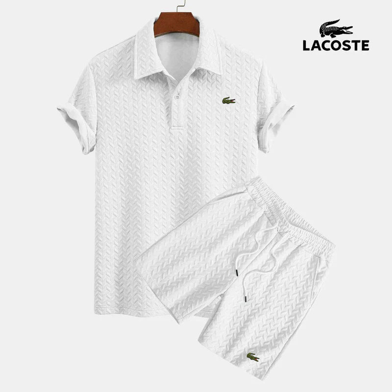 LC™ | Lattice Polo & Short Set